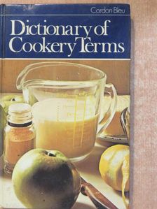 Dictionary of Cookery Terms [antikvár]