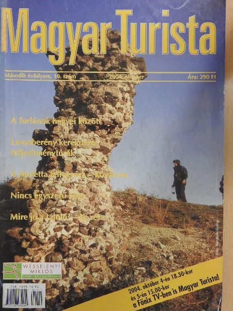Magyar Turista 2004. október [antikvár]