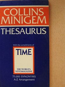 Collins Minigem Thesaurus [antikvár]