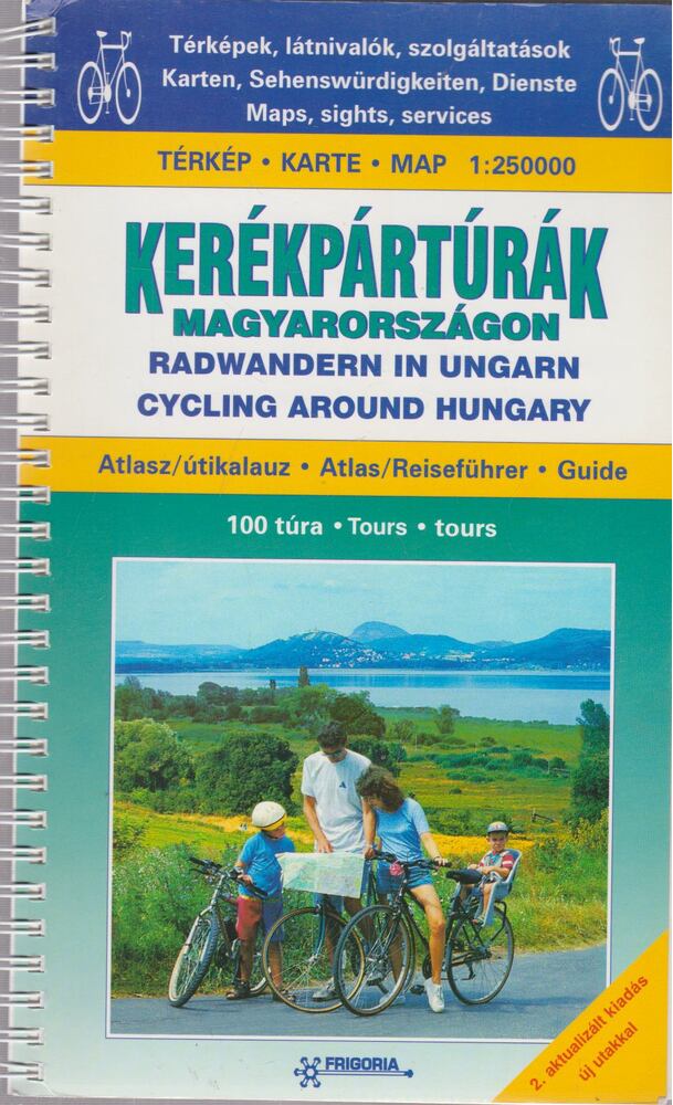 Kerékpártúrák Magyarországon [antikvár]