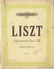 Liszt, Franz - Liszt - Klavierwerke Band XII [antikvár]