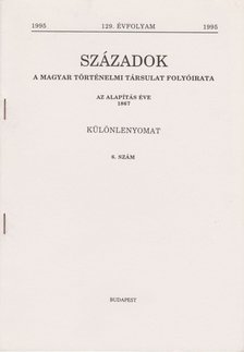 Gunst Péter - Századok 1995/6. [antikvár]