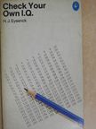 H. J. Eysenck - Check your own I.Q. [antikvár]