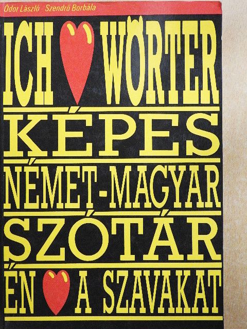 Ódor László - Képes német-magyar szótár [antikvár]