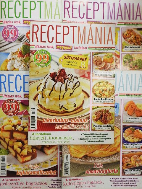 Receptmánia 2015. (nem teljes évfolyam) [antikvár]