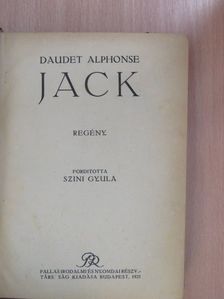 Daudet Alphonse - Jack [antikvár]