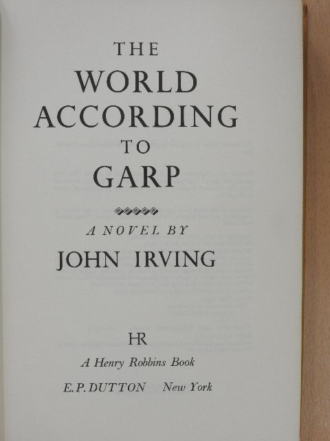 John Irving - The World According to Garp [antikvár]