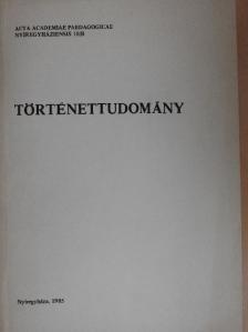 Barabás László - Történettudomány [antikvár]