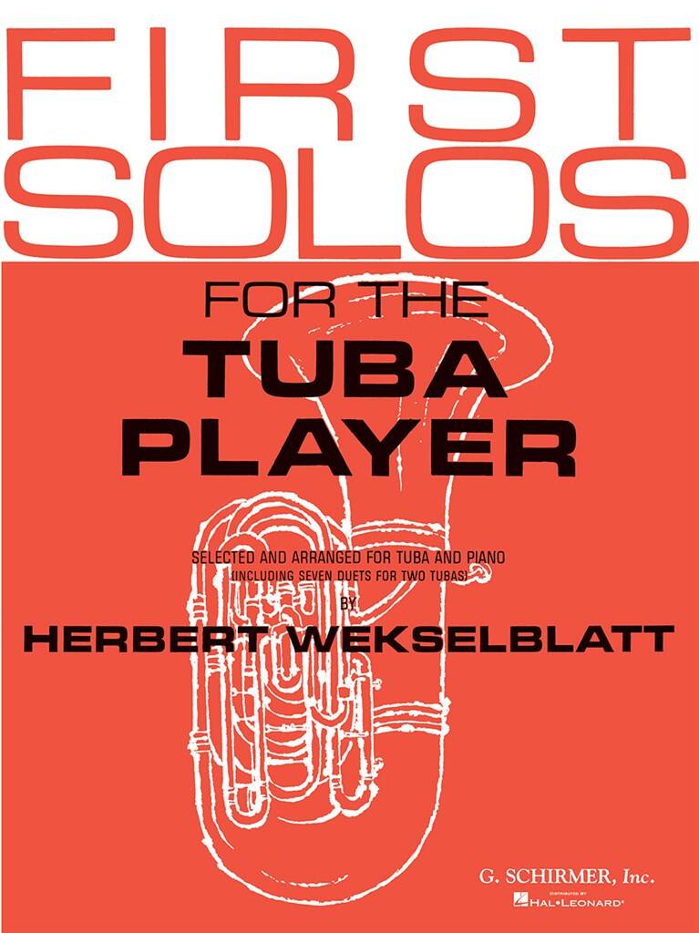 WEKSELBLATT - FIRST SOLOS FOR THE TUBA PLAYER FOR TUBA AND PIANO