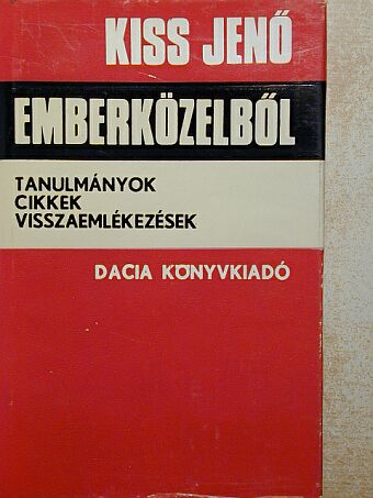 Kiss Jenő - Emberközelből [antikvár]