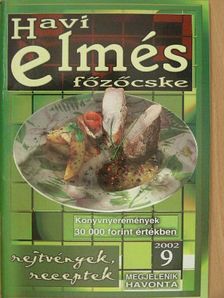 Havi elmés főzőcske 2002/9 [antikvár]