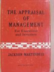 Jackson Martindell - The Appraisal of Management [antikvár]
