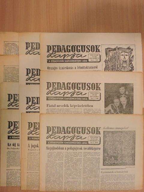 Bátorfi József - Pedagógusok Lapja 1976. (nem teljes évfolyam) [antikvár]