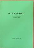 Benedek Gergely - Acta Hungarica 1995 [antikvár]