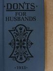 Blanche Ebbutt - Don'ts for Husbands [antikvár]