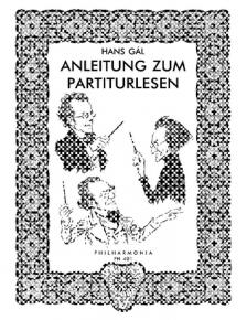 GAL,HANS - ANLEITUNG ZUM PARTITURLESEN,ANTIKVÁR