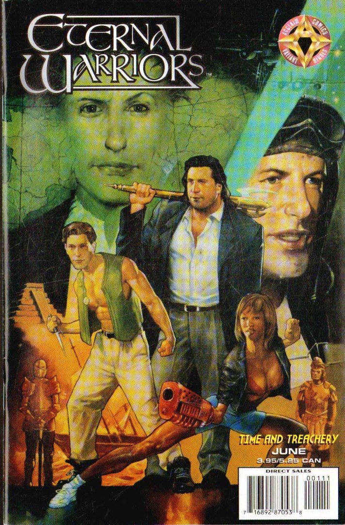 Holcomb, Art, Tropea-Wheatley, Doug - Eternal Warriors Vol. 1. Time and Treachery [antikvár]