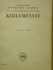 B. Lőrinczy Éva - A Magyar Tudományos Akadémia Nyelv- és Irodalomtudományi Osztályának közleményei XIII. 1-4. [antikvár]