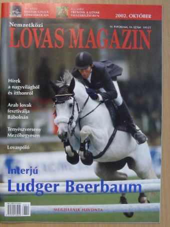 Nemzetközi Lovas Magazin 2002. október [antikvár]