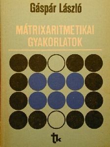 Dr. Gáspár László - Mátrixaritmetikai gyakorlatok [antikvár]