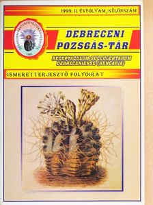 Anisits János Dániel - Debreceni pozsgás-tár 1999. különszám [antikvár]