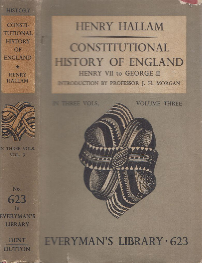 Henry Hallam - Constitutional History of England Volume Three [antikvár]