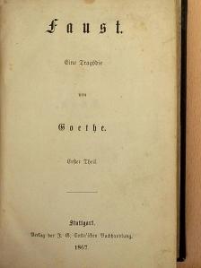 Goethe - Faust I-II. (gótbetűs) [antikvár]