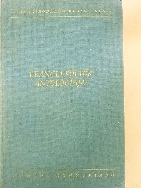 Adam Billaut - Francia költők antológiája I. [antikvár]