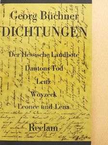 Georg Büchner - Dichtungen [antikvár]