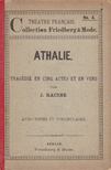 J. Racine - Athalie [antikvár]