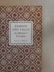Páll S. Árdal - Passion and value in Hume's Treatise [antikvár]
