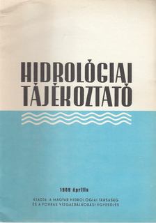 KÖRNYEI LÁSZLÓ - Hidrológiai Tájékoztató 1989 április [antikvár]