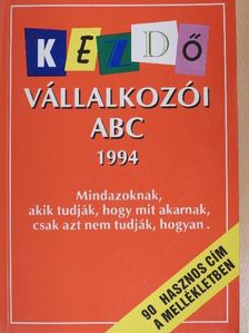 Dr. Palkó László - Kezdő vállalkozói ABC 1994 [antikvár]