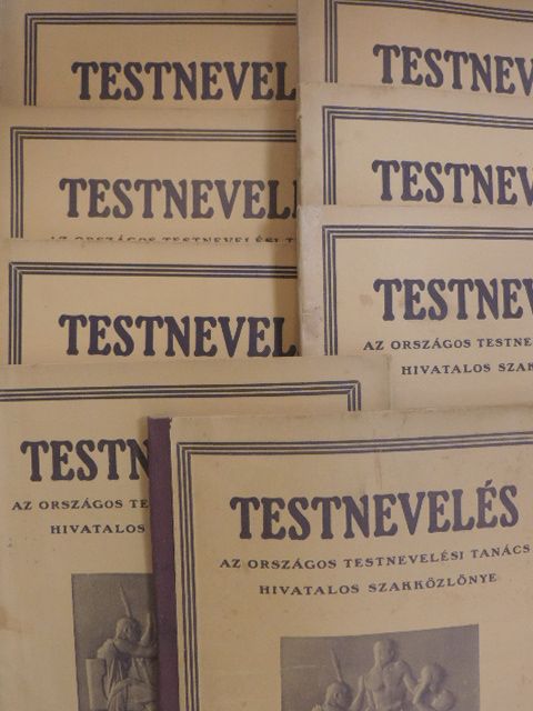 Béki József - Testnevelés 1932. január-december [antikvár]