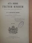Acta Ordinis Fratrum Minorum Ianuarii-Decembris 1928 [antikvár]