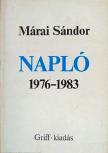 Márai Sándor - Napló 1976-1983 [antikvár]