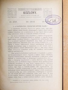 Heller Ágost - Természettudományi Közlöny 1882. (nem teljes évfolyam) [antikvár]