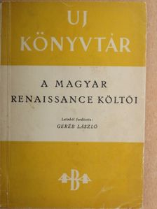 Bocatius János - A magyar renaissance költői [antikvár]