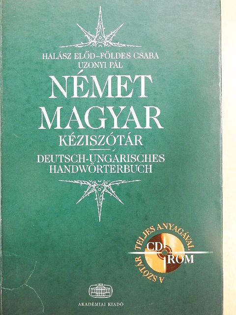 Földes Csaba - Német-magyar kéziszótár [antikvár]