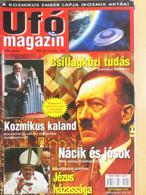 Aranyi László - Ufómagazin 2014. április [antikvár]