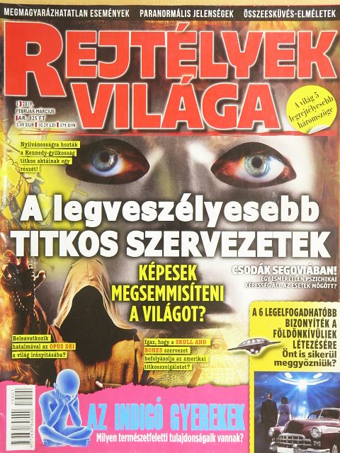 Rejtélyek világa 2019. február-március [antikvár]