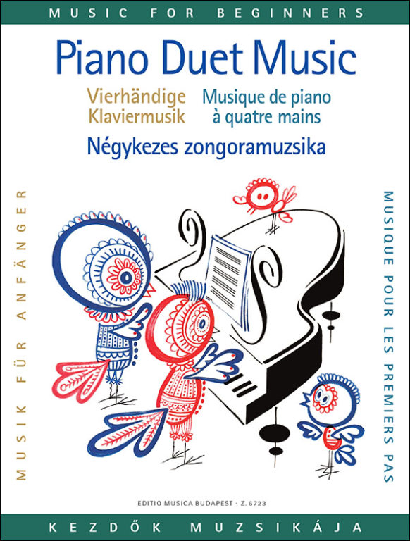 NÉGYKEZES ZONGORAMUZSIKA KEZDŐK SZÁMÁRA (VÁCZI KÁROLY)