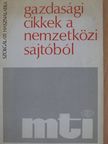Gazdasági cikkek a nemzetközi sajtóból 1971. szeptember 30. [antikvár]