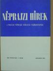 Néprajzi Hírek 1984/1-2. [antikvár]