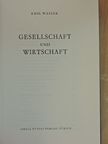 Emil Wasser - Gesellschaft und Wirtschaft [antikvár]