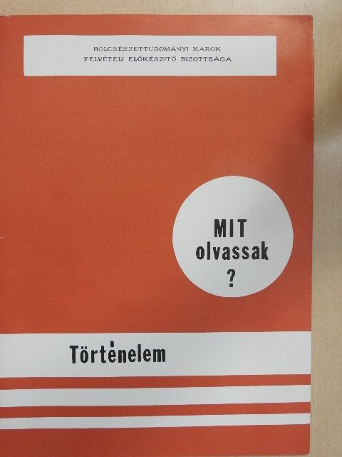 Mit olvassak? - Történelem [antikvár]