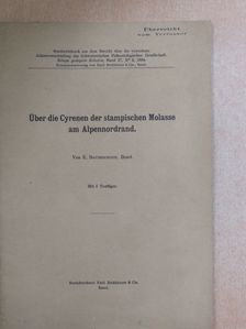 E. Baumberger - Über die Cyrenen der stampischen Molasse am Alpennordrand [antikvár]