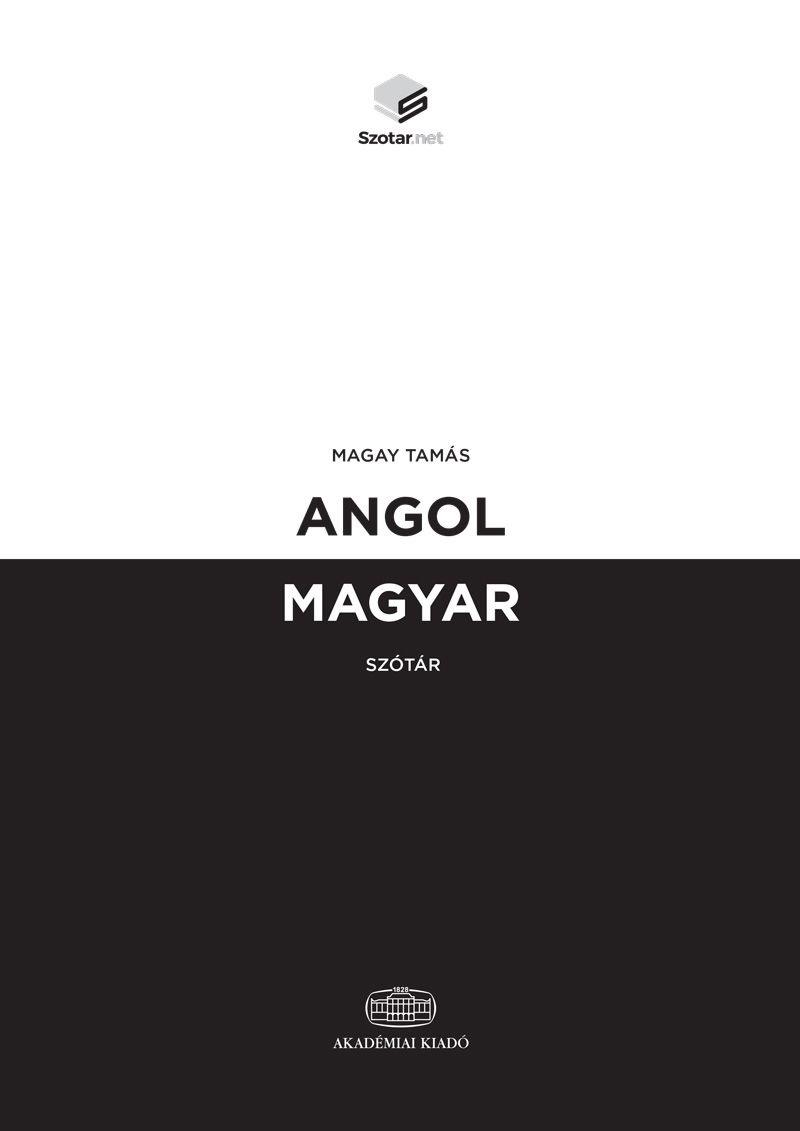 Magay Tamás - Angol-magyar szótár + online szótárcsomag (2021-es kiadás)
