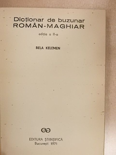 Dictionar de buzunar Romän-Maghiar [antikvár]