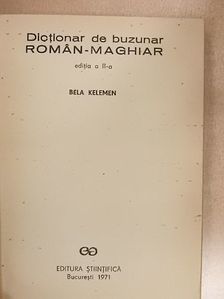 Dictionar de buzunar Romän-Maghiar [antikvár]